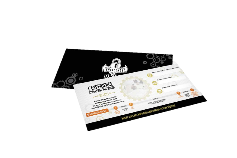 Chèque cadeau Challenge The Room Escape Game