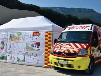 Escape game sur mesure Pompier