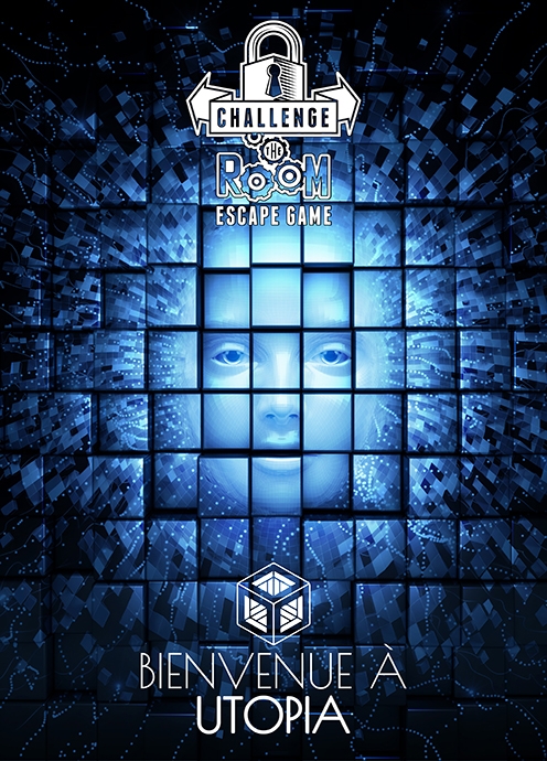 Affiche Utopia escape game Challenge The Room Nancy