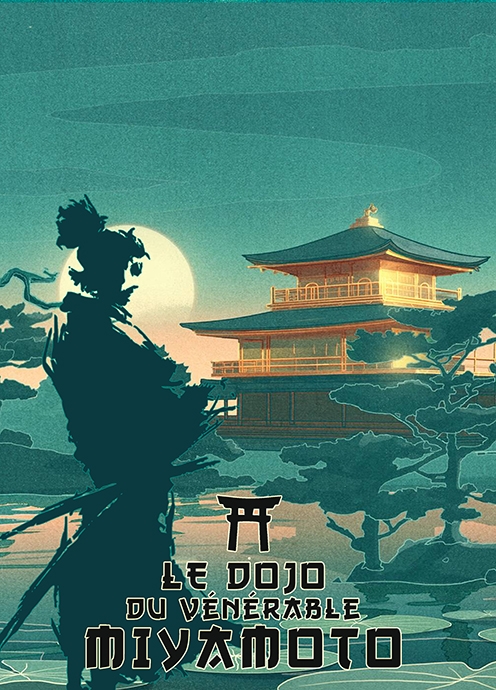 Affiche Le dojo du vénérable miyamoto escape game Challenge The Room Nancy