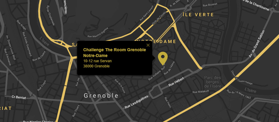 Escape Game Grenoble - Venez découvrir nos 2 centres Challenge The Room à  Grenoble | Challenge The Room