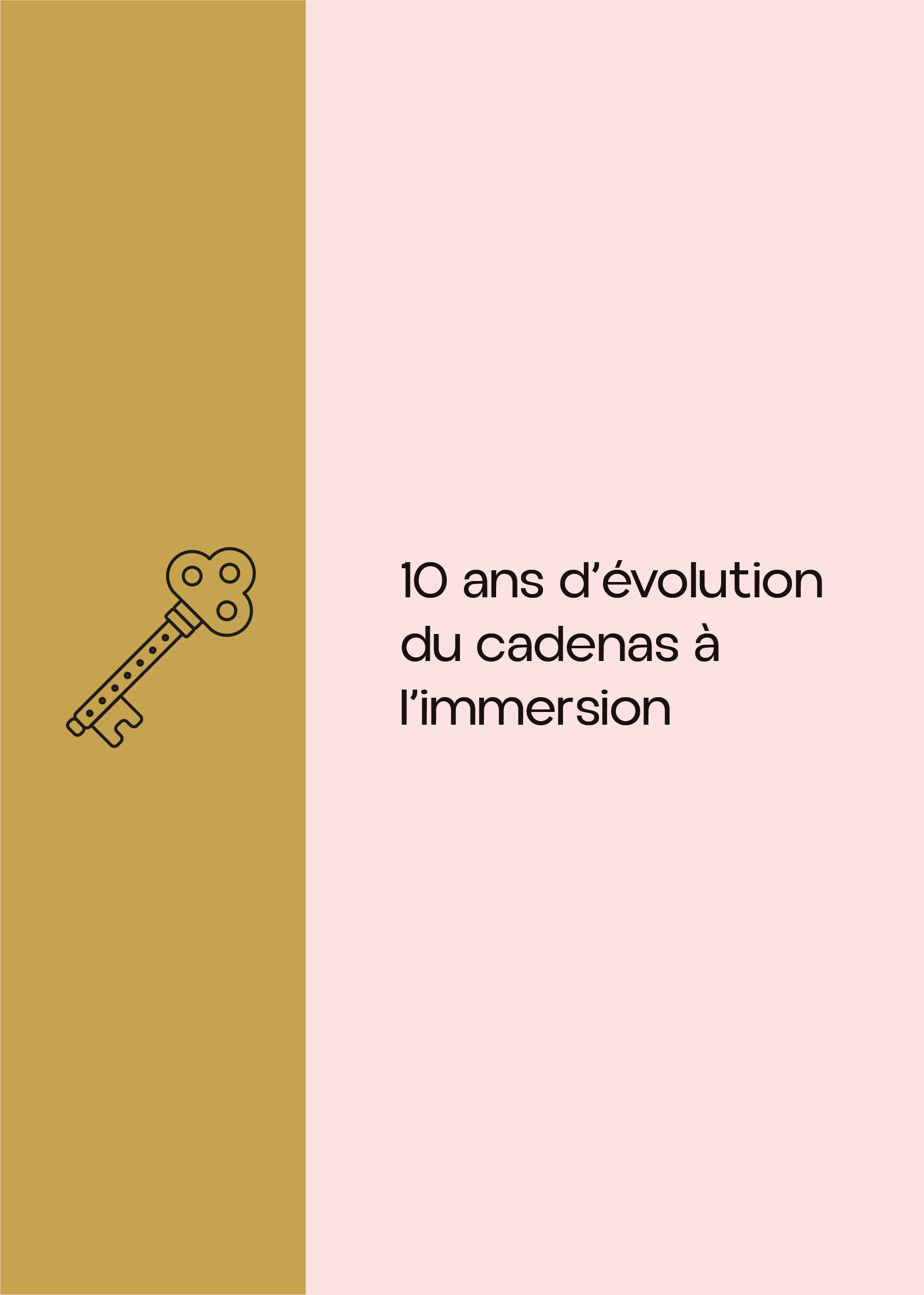 10 ans d'évolution du cadenas à l'immersion